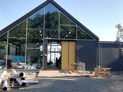 House in renovation. Photo.
